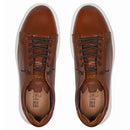 TÊNIS MASCULINO CASUAL EM COURO MARROM - WHISKY