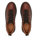 TÊNIS MASCULINO CASUAL EM COURO MARROM - TERRA