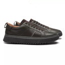 TÊNIS MASCULINO CASUAL EM COURO MARROM - TMORO