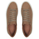 TÊNIS MASCULINO CASUAL EM COURO MARROM - AREIA