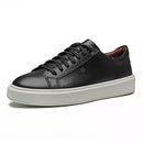 TÊNIS MASCULINO CASUAL EM COURO PRETO