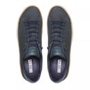 TÊNIS MASCULINO CASUAL EM COURO AZUL - MARINHO