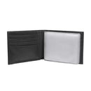 CARTEIRA MASCULINA EM COURO PRETA