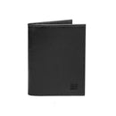 CARTEIRA MASCULINA EM COURO PRETA