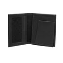 CARTEIRA MASCULINA EM COURO PRETA