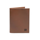 CARTEIRA MASCULINA EM COURO MARROM