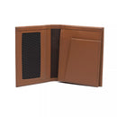 CARTEIRA MASCULINA EM COURO MARROM