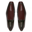 SAPATO MOCASSIM MASCULINO SOCIAL EM COURO MARROM - CAFE