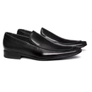 SAPATO MOCASSIM MASCULINO SOCIAL EM COURO - PRETO