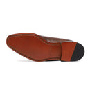 SAPATO OXFORD MASCULINO SOCIAL EM COURO MARROM COM CONFORTO - BROWN