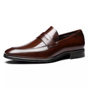 Sapato Penny Loafer Masculino Social Em Couro - BROWN