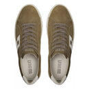 TÊNIS MASCULINO CASUAL EM COURO VERDE COM CONFORTO