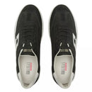 TÊNIS MASCULINO CASUAL EM COURO PRETO COM CONFORTO