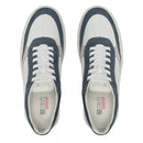 TÊNIS MASCULINO CASUAL EM COURO AZUL COM CONFORTO - SNOW