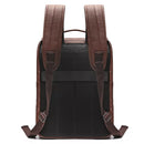 MOCHILA PORTA NOTEBOOK DE ATE 17'' MASCULINA EM COURO MARROM - WHISKY