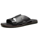 SANDÁLIA MASCULINA CASUAL EM COURO - SKAR PRETO