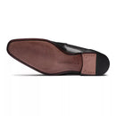 Sapato Loafer Masculino Social Em Couro Preto - VAQ