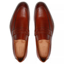 SAPATO LOAFER MASCULINO SOCIAL EM COURO MARROM - MOOCA