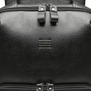 MOCHILA PORTA NOTEBOOK MASCULINA EM COURO PRETO