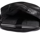 Pasta Porta Notebook Masculina Em Couro Preto