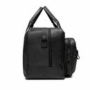 MALA DE VIAGEM EM COURO PRETO